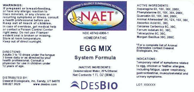 Egg Mix System Formula